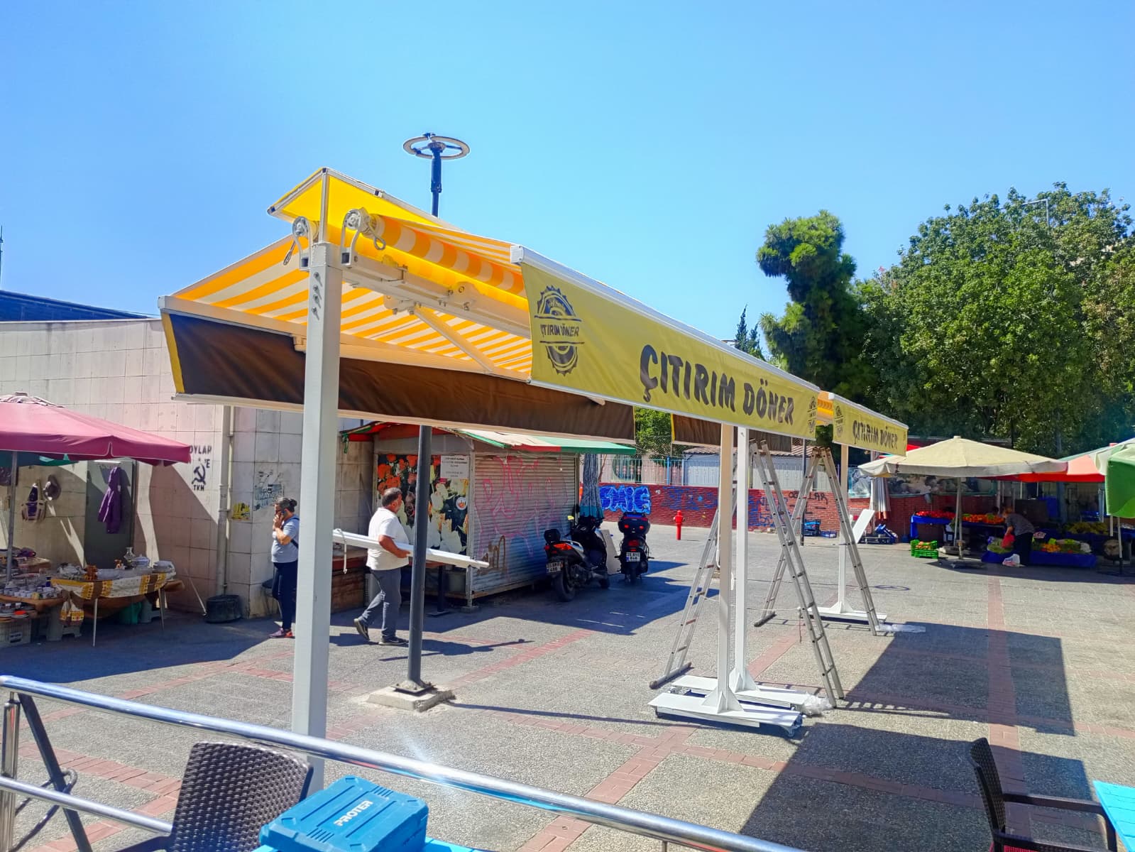 Karşıyaka Tente uygulama fotoğrafı